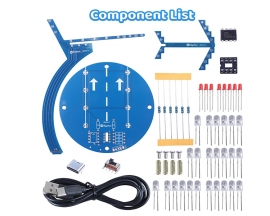 Soldering Practice Kit, DIY 3D Airplane Soldering Project with Flashing LED Lights, Aircraft Electronics Soldering Learning Kit for High School Colleage Education and Desktop Decoration